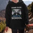 Game Over Back To School Kids First Day School Graphic Kid Hoodie