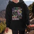 Girls Monster Trucks Ready To Crush Preschool Back To School Graphic Kid Hoodie Girls Monster Trucks Ready To Crush Preschool Back To School Graphic Kid Hoodie
