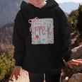 Girls Pre-K Coquette Bow Pink Preppy Back To School Graphic Kid Hoodie Girls Pre-K Coquette Bow Pink Preppy Back To School Graphic Kid Hoodie