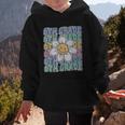 Groovy 6th Grade Back To School First Day Of Sixth Grade Graphic Kid Hoodie Groovy 6th Grade Back To School First Day Of Sixth Grade Graphic Kid Hoodie