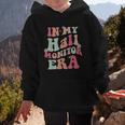 In My Hall Monitor Era School Student Back To School Groovy Graphic Kid Hoodie