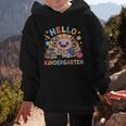 Hello Kindergarten Axolotl Back To School For Kids Graphic Kid Hoodie Hello Kindergarten Axolotl Back To School For Kids Graphic Kid Hoodie