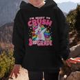 I'm Ready To Crush 3rd Grade Dabbing Unicorn Back To School Graphic Kid Hoodie I'm Ready To Crush 3rd Grade Dabbing Unicorn Back To School Graphic Kid Hoodie