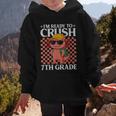 I'm Ready To Crush 7th Grade Axolotl Back To School Graphic Kid Hoodie I'm Ready To Crush 7th Grade Axolotl Back To School Graphic Kid Hoodie