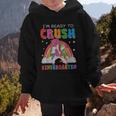 I'm Ready To Crush Kindergarten Unicorn Back To School Girls Graphic Kid Hoodie