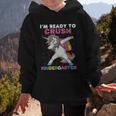 I'm Ready To Crush Kindergarten Unicorn Back To School Graphic Kid Hoodie I'm Ready To Crush Kindergarten Unicorn Back To School Graphic Kid Hoodie