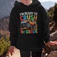 Kids I'm Ready To Crush 1st Grade Shirt Back To School Boy Graphic Kid Hoodie