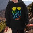 Kindergarten Vibes Only Glow Sunglasses Back To School Graphic Kid Hoodie