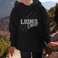 Lions Cheer Back To School Cheerleading Team Spirit Graphic Kid Hoodie