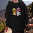 Pencil Coquette Bow Happy First Day Of School Back To School Graphic Kid Hoodie Pencil Coquette Bow Happy First Day Of School Back To School Graphic Kid Hoodie
