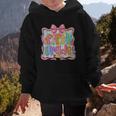 Preppy Back To School Fifth Grade Coquette Bow Women Girl Graphic Kid Hoodie