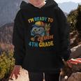 Ready For 4th Grade First Day Back To School Students Graphic Kid Hoodie