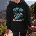 Ready To Explore 2nd Grade Kids Astronaut Back To School Graphic Kid Hoodie