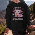 Ready To Kindergarten Axolotl Questions Back To School Girls Graphic Kid Hoodie Ready To Kindergarten Axolotl Questions Back To School Girls Graphic Kid Hoodie