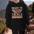 Ready To Tackle 2nd Grade Back To School Kids Football Graphic Kid Hoodie
