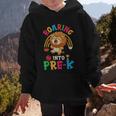 Roaring Into Pre-Kindergarten Lion Pre K Back To School Graphic Kid Hoodie