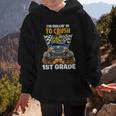 Rollin Crush Dinosaur Monster Truck Back To School 1st Grade Graphic Kid Hoodie Rollin Crush Dinosaur Monster Truck Back To School 1st Grade Graphic Kid Hoodie