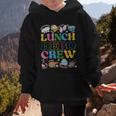 School Lunch Hero Squad Crew Back To School Women Men Graphic Kid Hoodie School Lunch Hero Squad Crew Back To School Women Men Graphic Kid Hoodie