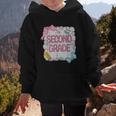 Second Grade Girls Kids Back To School Girls Coquette Bows Graphic Kid Hoodie
