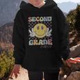 Second Grade Vibes Smile Face 2nd Grade Team Back To School Graphic Kid Hoodie Second Grade Vibes Smile Face 2nd Grade Team Back To School Graphic Kid Hoodie