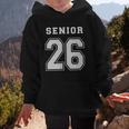 Senior 26 Class Of 2026 Front Back Grad Back To School Graphic Kid Hoodie Senior 26 Class Of 2026 Front Back Grad Back To School Graphic Kid Hoodie