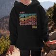 In My Sophomore Era High School 10th Grade Back To School Graphic Kid Hoodie In My Sophomore Era High School 10th Grade Back To School Graphic Kid Hoodie