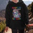 Student Unicorn Ready Back To School Crush 1st Grade Girls Graphic Kid Hoodie