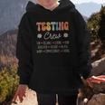 Testing Crew Appreciation Week Back To School Graphic Kid Hoodie Testing Crew Appreciation Week Back To School Graphic Kid Hoodie