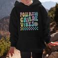Tie Dye 4th Grade Vibes Fourth Grade Retro Back To School Graphic Kid Hoodie Tie Dye 4th Grade Vibes Fourth Grade Retro Back To School Graphic Kid Hoodie