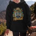 Transportation Squad Retro Bus Aide Back To School Matching Graphic Kid Hoodie