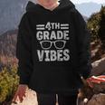 Vintage Fourth 4TH Grade Vibes Back To School First Day Kids Graphic Kid Hoodie Vintage Fourth 4TH Grade Vibes Back To School First Day Kids Graphic Kid Hoodie