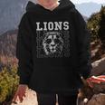 Vintage Lions School Spirit Fan Team Back To School Graphic Kid Hoodie Vintage Lions School Spirit Fan Team Back To School Graphic Kid Hoodie
