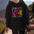 VPK Here I Come First Day Of VPK Back To School VPK Graphic Kid Hoodie