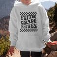 1st Day Of 5th Grade Vibes Retro Girls Back To School Boys Graphic Kid Hoodie