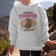 Back To School Howdy Fourth Grade Girls Graphic Kid Hoodie
