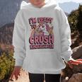 Back To School I'm Ready To Crush Kindergarten Unicorn Graphic Kid Hoodie