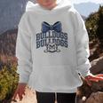 Bulldogs Mascot Team Spirit Sports Fan Back To School Graphic Kid Hoodie Bulldogs Mascot Team Spirit Sports Fan Back To School Graphic Kid Hoodie