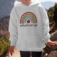 Bus Driver Rainbow Appreciation Day Hello Back To School Graphic Kid Hoodie