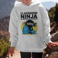 Classroom Ninja Academics In Disguise Back To School Student Graphic Kid Hoodie Classroom Ninja Academics In Disguise Back To School Student Graphic Kid Hoodie