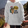 Cool Cartoon Pencil Saying Bruh Back To School Graphic Kid Hoodie Cool Cartoon Pencil Saying Bruh Back To School Graphic Kid Hoodie