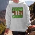 Creepin’ Into 4th Grade Kids Boy Gamer Pixel Back To School Performance Graphic Kid Hoodie