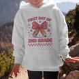 First Day Of 2nd Grade Coquette Back To School Girls Kids Graphic Kid Hoodie First Day Of 2nd Grade Coquette Back To School Girls Kids Graphic Kid Hoodie