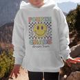 Fourth Grade Dream Team Smile Face Back To School 4th Grade Graphic Kid Hoodie Fourth Grade Dream Team Smile Face Back To School 4th Grade Graphic Kid Hoodie