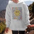 Fourth Grade Vibes Smile Face 4th Grade Team Back To School Graphic Kid Hoodie
