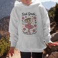 Girls Back To School Cappuccina Italian Brainrot First Grade Graphic Kid Hoodie