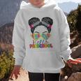 Hello Preschool Messy Bun Tie Dye Back To School Girls Kids Graphic Kid Hoodie Hello Preschool Messy Bun Tie Dye Back To School Girls Kids Graphic Kid Hoodie