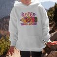Hello Third Grade Back To School Pencil Tie Dye 3rd Grade Performance Graphic Kid Hoodie
