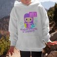 Kids Pre K Mermaid Back To School Toddler Girl First Day Of Prek Graphic Kid Hoodie