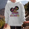 Little Miss Kindergarten Afro Puff Girl Back To School Graphic Kid Hoodie Little Miss Kindergarten Afro Puff Girl Back To School Graphic Kid Hoodie
