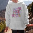 Little Miss Kindergarten Kids Girls Coquette Back To School Graphic Kid Hoodie Little Miss Kindergarten Kids Girls Coquette Back To School Graphic Kid Hoodie